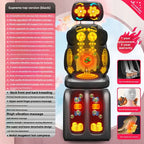 Full-Back Shiatsu Massage Chair Pad