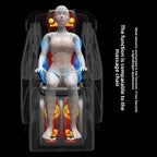 Full-Back Shiatsu Massage Chair Pad