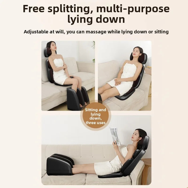 Full-Back Shiatsu Massage Chair Pad