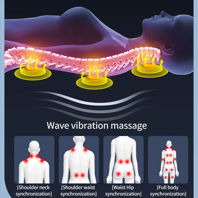 Full-Body Heated Massage Mattress