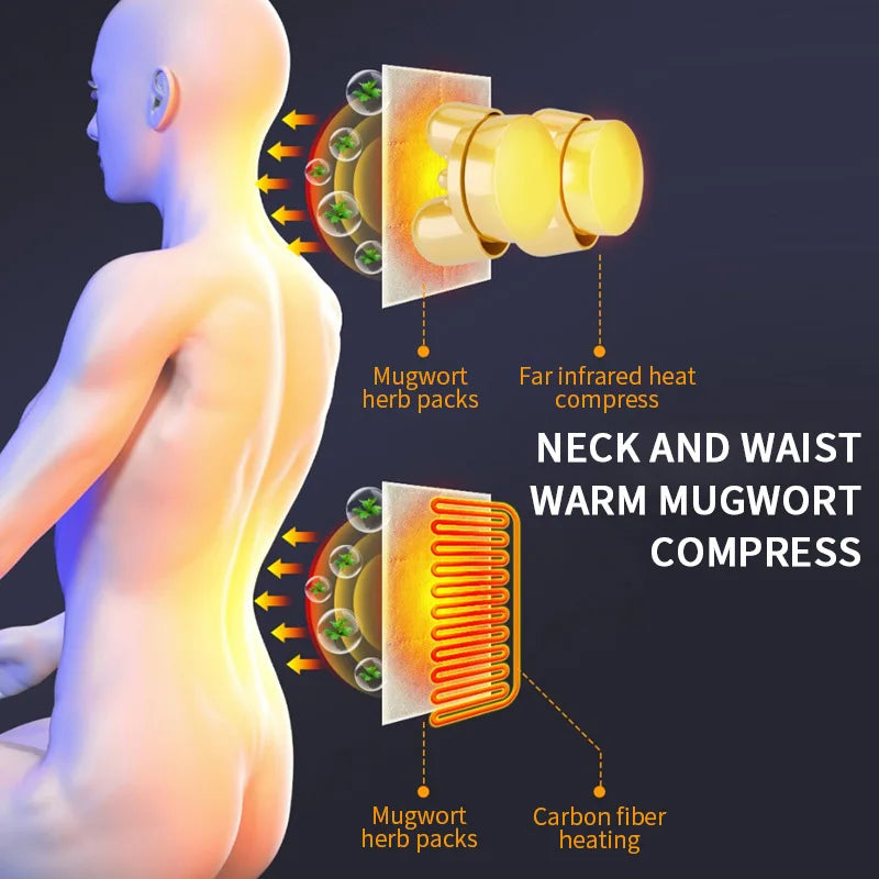 Full-Body Heated Massage Mattress