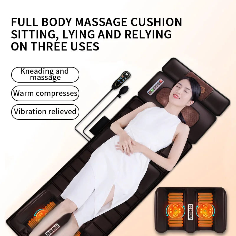 Full-Body Heated Massage Mattress