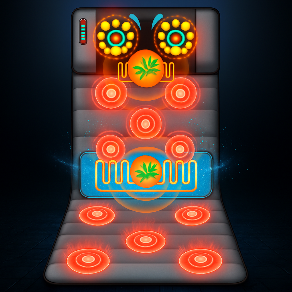Full-Body Heated Massage Mattress