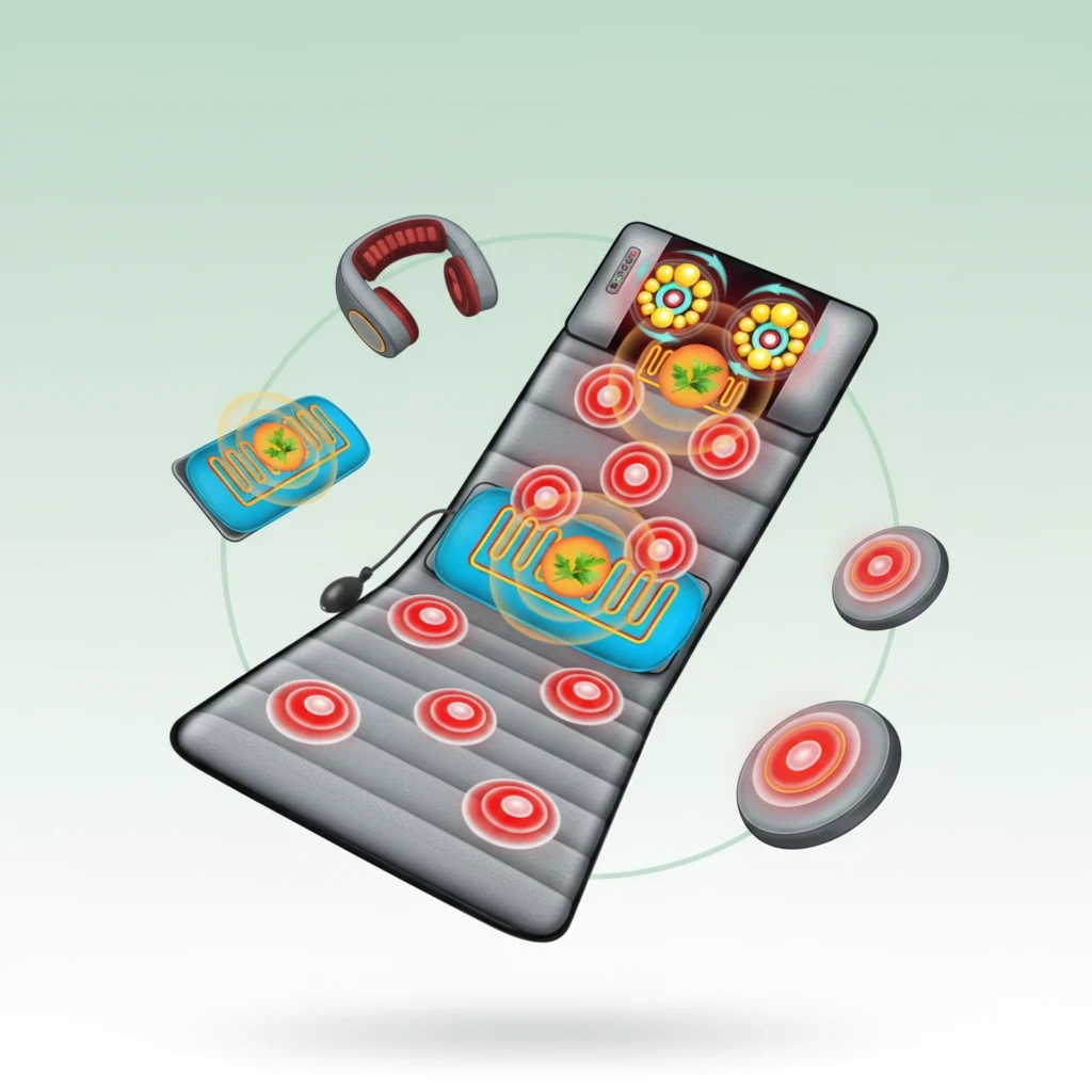 Full-Body Heated Massage Mattress