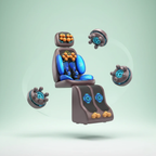 Full-Back Shiatsu Massage Chair Pad